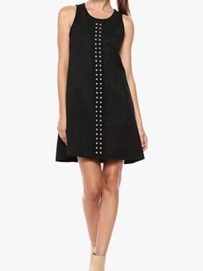 Karen Kane Black Sleeveless Studded Dress NEW WITH TAGS Size XS